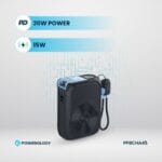 پاوربانک آداپتور چندکاره پاورلوژی مدل Magsafe and Charger Power Bank - Image 8