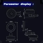 هولدر وکیوم هوشمند موبایل Boneruy مدل X93 - Image 7