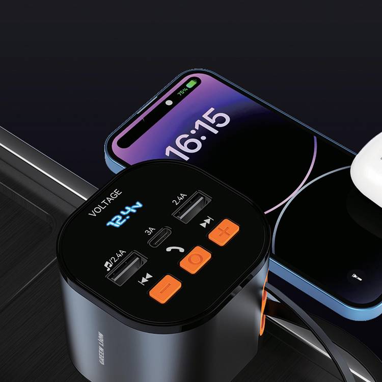 شارژر فندکی فلش‌خور ماشین Green Lion