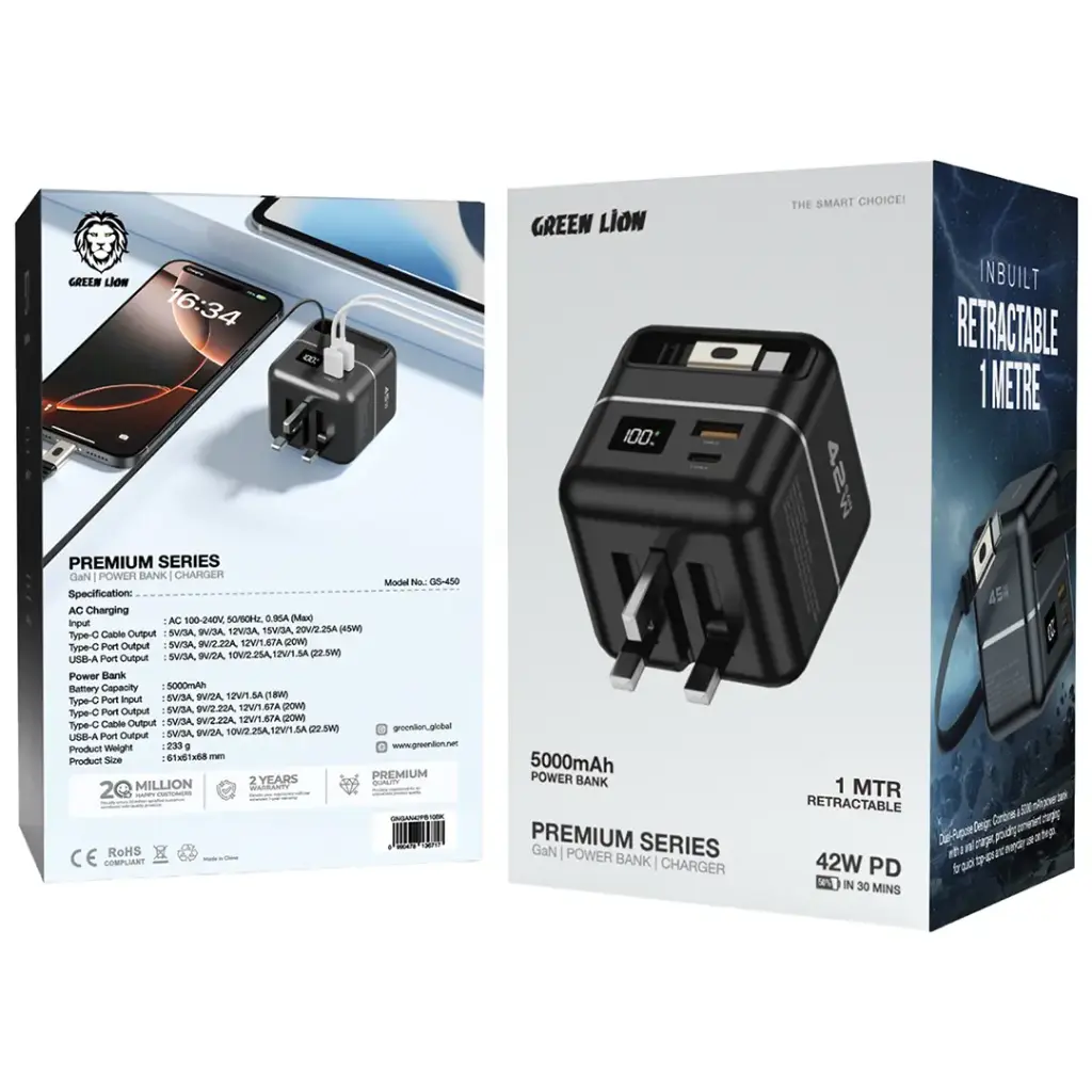 شارژر و پاوربانک GaN